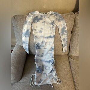 Lioness Cloudy Blue and White dress